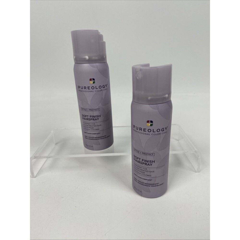 Pureology Style + Protect Soft Finish Hairspray Color-Treated Hair 2.1 oz - 2